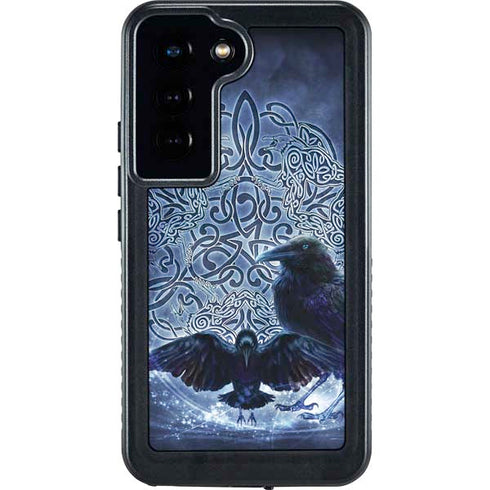 Celtic Raven by Brigid Ashwood Galaxy S24 Waterproof Case